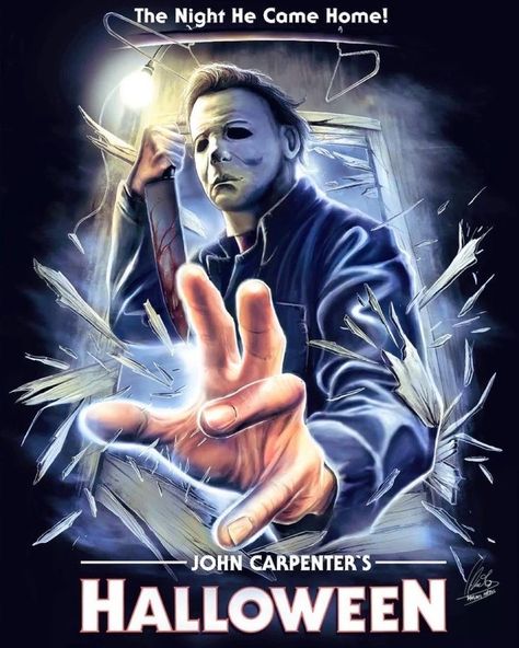 Michael Myers Memes, Michael Myers Art, Halloween Franchise, John Carpenter Halloween, Halloween 1978, Halloween Film, Slasher Movies, Horror Movie Icons, Horror Artwork