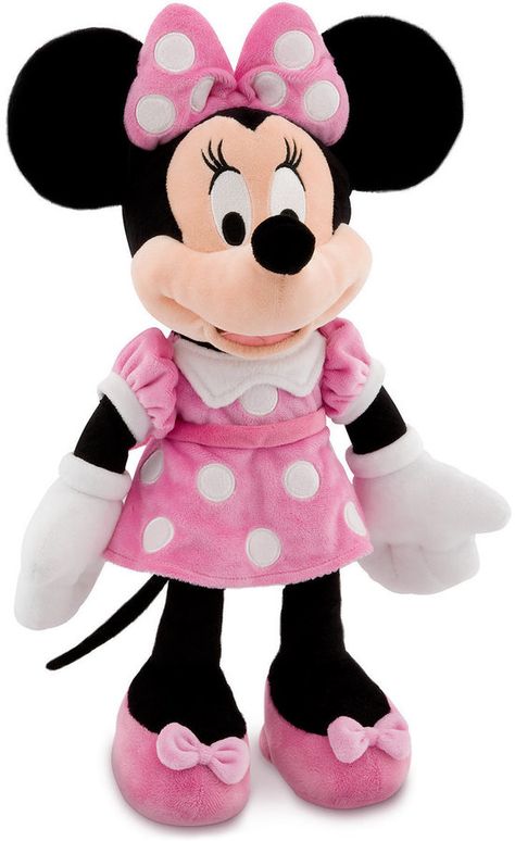 Minnie Mouse Plush - Pink - Medium - 19'' - for my little minnie mouse #ad Minnie Mouse Doll, Minnie Mouse Plush, Mickey Mouse Toys, Minnie Mouse Toys, Disney Mickey Mouse Clubhouse, Disney Stuffed Animals, Mouse Plush, Minnie Mouse Dress, Mouse Toy