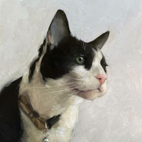 Jennifer Gennari (@jen_art) • Foto e video di Instagram Orange And White Cat, Cat Art Illustration, Cat Artwork, Cats Illustration, Arte Animal, Art And Illustration, Dog Paintings, Cat Portraits, Small Paintings