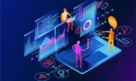 Isometric Illustration, Vital Signs, Data Scientist, Ex Machina, Design Strategy, Business Process, Data Science, Big Data, Business Strategy