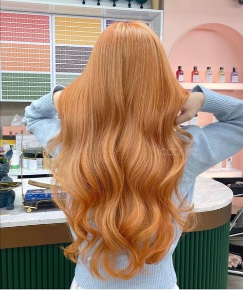 Rosy Blonde Hair, Starberry Blonde Hair, Light Ginger Hair Copper, Medium Strawberry Blonde Hair, Light Strawberry Blonde Hair Balayage, Rare Hair Colors, Golden Ginger Hair, Apricot Blonde Hair, Strawberry Ginger Hair