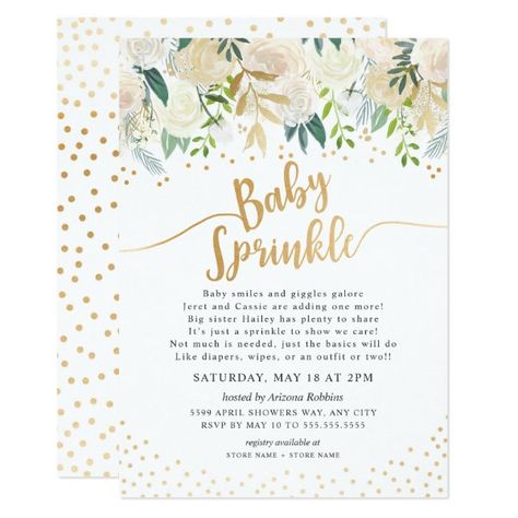 Couples Baby Shower Invitations, Sprinkle Shower, Baby Shower Invitations Design, Baby Sprinkle Invitations, Sprinkle Invitations, Couples Baby Showers, Baby Shower Invitation Cards, Woodland Baby Shower Invitations, Couples Shower Invitations