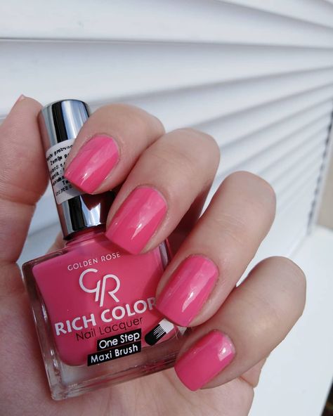 Golden Rose Nail Polish, Insta Nails, Nails Manicure, Golden Rose, Nail Lacquer, Rich Color, Nail Colors, Manicure, Nail Designs