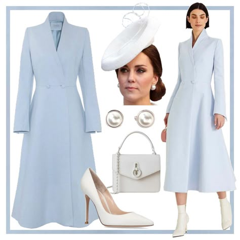 Duchess Outfits, Looks Kate Middleton, Royal Outfit, Royal Clothes, Derby Outfits, Royal Clothing, Royal Dresses, Elegant Hats, Elegant Dresses Classy