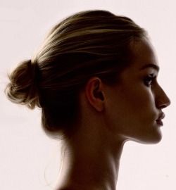 Ballerina hair Face Profile, Make Up Inspiration, Rosie Huntington, Bohol, Huntington Whiteley, Rosie Huntington Whiteley, Side Profile, Glam Fashion, Harpers Bazaar