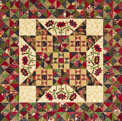 Hourglass Units All People Quilt, Kim Diehl Quilts, Medallion Quilts, American Patchwork And Quilting, Kim Diehl, Sewing Pins, Pieced Quilts, Round Robin, Quilt Wall