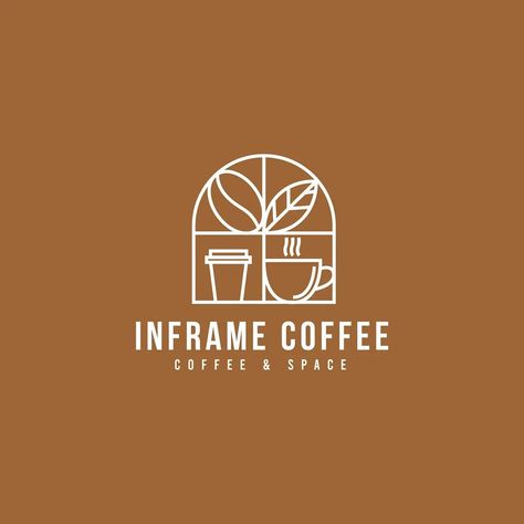 Coffee Brand Logo Design, Coffee Logo Design Ideas Graphics, Coffe Logos Ideas, Cafe Logo Ideas, Coffee Bar Logo, Coffee Branding Logo, Coffee Shop Logos, Logo Coffee Shop, Cafe Logos