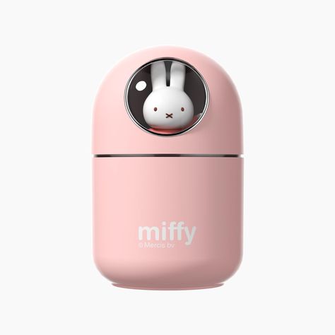 PRICES MAY VARY. Quiet Humidifiers：Cool-mist humidifier uses the latest ultrasonic technology,steadily and efficiently dispenses the soothing cool mist you crave.Avoid some troubles with congestion, coughing, and dry skin.Help you sleep better,breathe better and live better. RGB Light:Healthy materials, safe and durable.Warm RGB Mood light in night.Miffy guards your sweet dreams.The automatic shut-off feature turns the humidifier off when the water level is low. Easy Fill Tank: Miffy mini cute h Cute Humidifier, Fun Gadgets, Gift Wishlist, Gifts Pink, Mist Humidifier, Future Apartment Decor, Cool Mist Humidifier, Mini Cute, Future Apartment