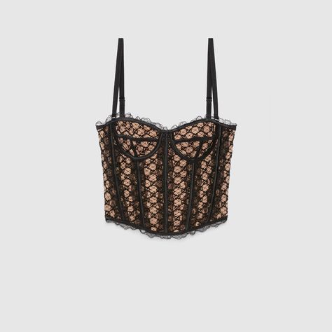 Shop the GG net corset in black at GUCCI.COM. Enjoy Free Shipping and Complimentary Gift Wrapping. Net Corset, Gucci Top, Dolce E Gabbana, Luxury Lingerie, Beauty Items, Lace Bodysuit, Party Looks, Lingerie Collection, Wearing Black