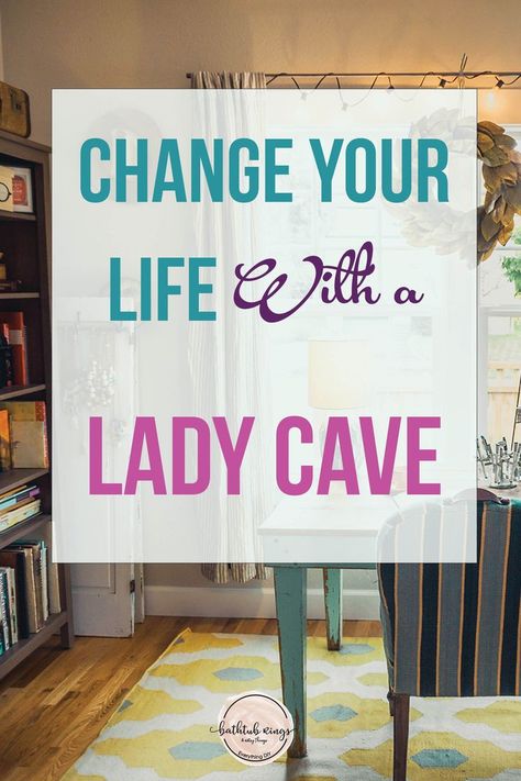 Move over man caves, it's all about lady caves and she sheds now! A woman cave is not all pink and frilly, it is a personal and peaceful space of your own! We will show you how to create the ultimate lady cave, she shed or small space for you to enjoy! #sheshedideas #sheshed #ladycave #womancave #ladycaveideas #herspace She Cave Room Ideas For Women, Hangout Room Ideas Woman Cave, Lady Cave Ideas, Small She Shed, Mom Cave Ideas, Women Cave Ideas, She Shed Decorating Ideas, Lady Cave, Women Cave