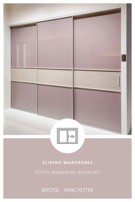 Sliding Door Wardrobe Aesthetic, Mica Sheet Design For Wardrobe, 3 Slider Wardrobe Design, Slider Wardrobe Laminate Design, Cupboard Colours Wardrobes, Sliding Wardrobes Designs, Sliding Wardrobe Color Ideas Bedroom, Pink Sliding Wardrobe, Sliding Wardrobes For Bedrooms