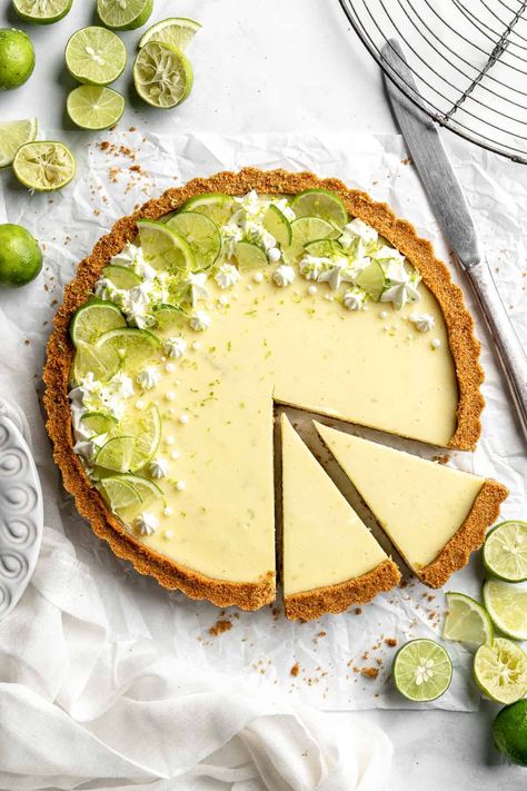 Authentic Key Lime Pie Recipe, Best Key Lime Pie Recipe, Easy Key Lime Pie, Frozen Key Lime Pie, Popular Pies, Key Lime Desserts, Key Lime Pie Bars, Key Lime Pie Easy, Key Lime Pie Recipe