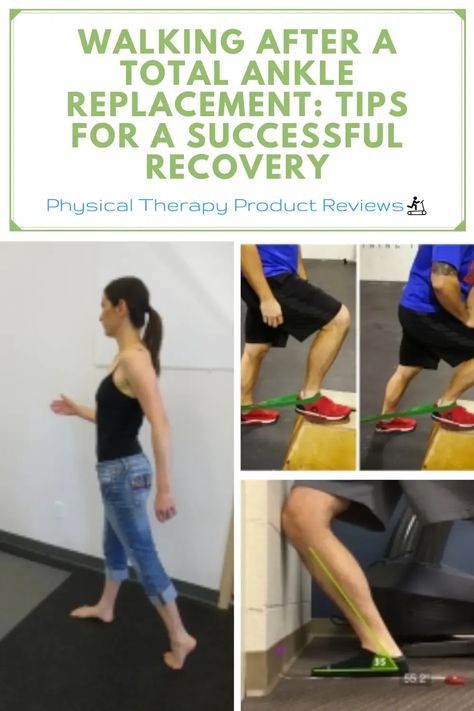 Walking After a Total Ankle Replacement: Tips for a Successful Recovery - Best Physical Therapy Product Reviews Physical Therapy For Ankle, Ankle Rehab Exercises Physical Therapy, Ankle Surgery Recovery Tips, Ankle Surgery Recovery, Ankle Rehab Exercises, Ankle Replacement, Strengthen Ankles, Ankle Exercises, Ankle Surgery