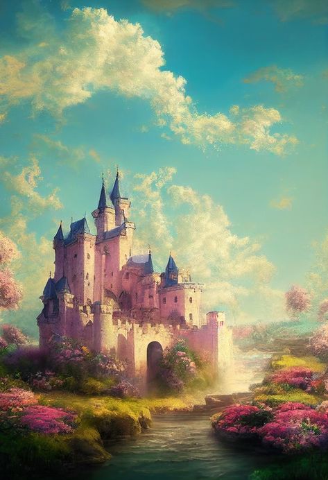 Fantasy Fairy Kingdom, Fairy Kingdom Aesthetic, 80s Fantasy Aesthetic, Fae Kingdom, Fairytale Core, Fantasy World Art, Autumn Nursery, Fairy Kingdom, Enchanted Castles