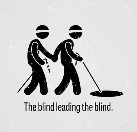 Blind Quotes, Blind Leading The Blind, Similar Ideas, Blind Art, Meme Absurd, Friends Cartoon, Best Friends Cartoon, Friend Cartoon, Pet Memes