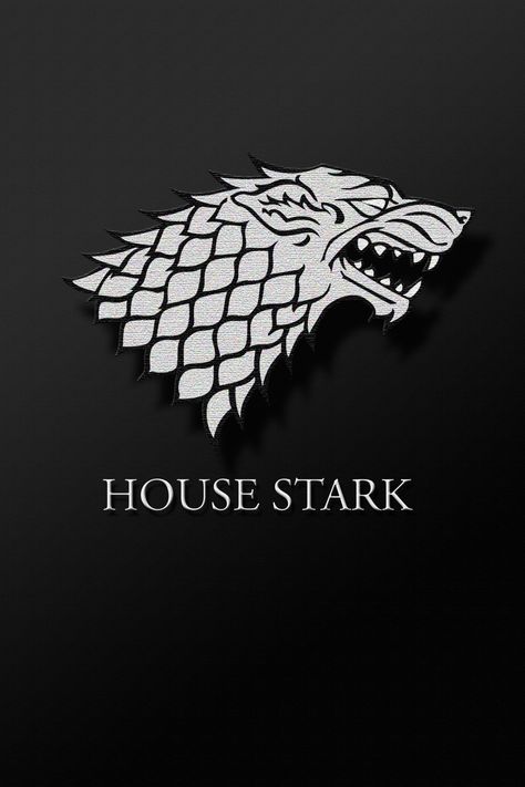 Game Of Thrones - House Stark House Stark Logo, House Stark Sigil, Stark Sigil, Got Stark, John Snow, House Stark, Game Of Thrones Houses, Home Logo, Game Of Thrones