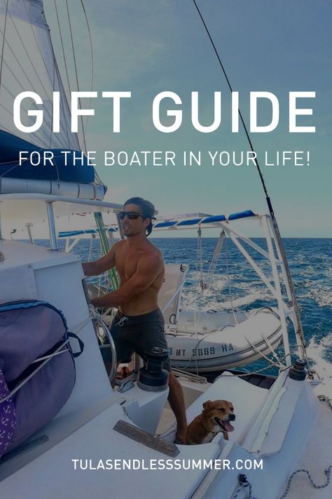 Is your Father a boater? Can't think of what to get him for Father's Day this year? This article is a guide to help you find a great gift for the boater(s) in your life!  #TulasEndlessSummer #GiftIdeas #FathersDay #Boating Sailing Fashion, Gifts For Boaters, Recycled Sails, Lifeguard Hat, Boat Hat, Boat Cleaning, Kayak Rack, Float Your Boat, Paddle Sports