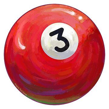 Three Ball Art Pool and Billiard t-shirts, gifts, and accessories brought to you by ITD Sports Center features our original painting of an 3 ball with plenty of texture and a hint of color reflected from the green pool table. This fun sports ball art is a perfect gift for anyone who loves to play pool, billiards and every 8-ball player you know. It’s all fun and games at Imagine That Design Sports Center. • Millions of unique designs by independent artists. Find your thing. Pool Ball Art, 3 Pool Ball, Matchbox Collage, Green Pool, Billiard Ball, Pool Billiards, Ball Aesthetic, Ball Drawing, Sports Center