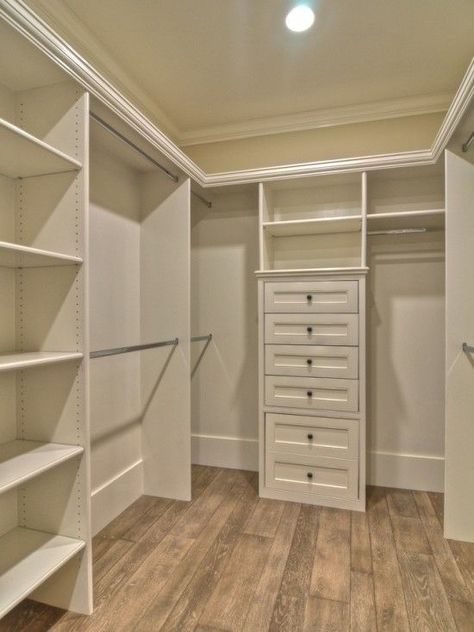 Walk in closet. Small Master Closet Organization, Master Closet Organization Ideas, Closet Behind Bed, Small Master Closet, Diy Walk In Closet, Master Closet Organization, Front Closet, Closet Organization Ideas, Minimal Interior Design