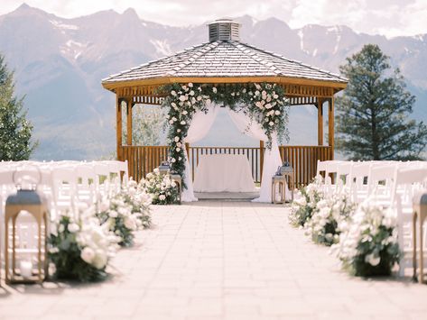 Silvertip Wedding Venue Calgary Wedding Photographers - Calgary Wedding Photographers | Nicole Sarah Calgary Wedding Venues, Canmore Wedding, Calgary Wedding, Styling A Buffet, Outdoor Gazebos, Wedding 2025, Wedding Aesthetic, Golf Resort, Ideal Wedding