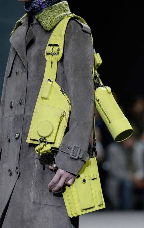 Utilitarian Fashion, Functional Fashion, Fashion Week Runway, Fall 2014, Mode Inspiration, Fashion Details, Alexander Wang, Betsey Johnson, Fashion Bags