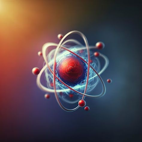 Atoms Picture, Atoms Aesthetic, Sciences Aesthetic, Atom Image, Atom Wallpaper, Atom Illustration, Atom Art, Atom Structure, Chemistry Book Pdf