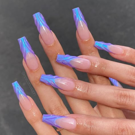 Save this pin for trending sun-kissed nail styles that will elevate your summer look. Get inspired by these must-try nail designs and shine all season long. #SummerNailIdeas #NailArtInspiration #FashionTrends Hot Nails Trends 2024 Summer, Trendy Nail Designs 2024, Trendy Nails 2024, Fire Nails Designs, Trendy Long Nails, Nails Coffin Long, Unique Acrylic Nail Designs, Statement Nails, Purple Nail Art Designs