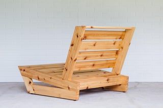 How to Build an Outdoor Lounge Chair : 12 Steps (with Pictures) - Instructables Outdoor Chairs Diy, Modern Outdoor Lounge Chair, Meja Sofa, Funky Painted Furniture Diy, Painted Furniture Diy, Outdoor Lounge Chair, Outdoor Furniture Plans, Wooden Pallet Projects, Indoor Chairs