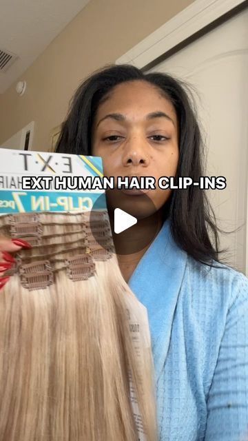 Mo: CEO Of The Mean Girls 18:21 LLC on Instagram: "Spicy up your look for under $80 dollars!! It’s silk press season, but if you’re like me, you like to switch it up without the hassle of setting an appointment or being cancelled on last minute. These literally take minutes and look so GOOD!   Clip ins: @shakengo_hair   #fyp#explore#hair#budget#naturalhair#clipins" Split Down The Middle Hair Hairstyles, Curl Silk Press Natural Hair, Classy Hair Black Women, Middle Part Clip Hairstyles, Blonde Clip Ins On Black Hair, Quickweave No Leave Out, Clipins Hairstyles For Black Women, Straight Clip Ins For Black Women, Three Ponytail Hairstyle