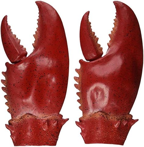 AmazonSmile: Halloween latex Giant Crab Claws Ragged Claws Adult Cosplay Props : Clothing, Shoes & Jewelry Bbq Lobster, Crab Costume, Lobster Costume, Giant Lobster, Claw Gloves, Hand Dress, Christmas Gifts For Adults, Star Costume, Crab Claws