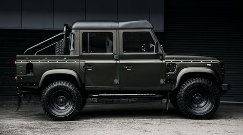 Land Rover Defender 110 Pickup Project Kahn front Kahn Defender, Land Rover Defender Pickup, Scout 800, Best Pickup Truck, Studebaker Trucks, International Harvester Scout, Defender 130, Land Rover Defender 110, Defender 110