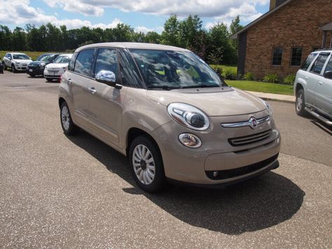 Fiat 500L Mocha Latte - My Dream Car!!! Fiat 500c Aesthetic, Fiat 500 Aesthetic Interior, Fiat 500 Beige, Cute Fiat 500, Brown Fiat 500, Fiat 500l, Boho Aesthetic, Fiat 500, My Dream Car