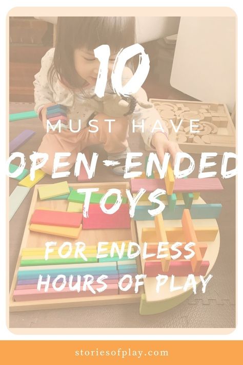 Wooden Toys For One Year Old, Diy Open Ended Toys, Open Ended Play Toys, Best Toys For Preschoolers, Open Ended Toys For Toddlers, Open Ended Play Ideas, Diy Toys For Toddlers, Best Open Ended Toys, Diy Toddler Toys