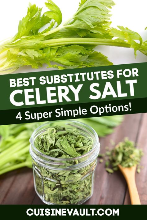 Substitute For Celery, How To Dry Celery, Diy Celery Salt, Salt Replacement Spices, Salt Alternatives, Sausage Spices, Salt Substitute, A&w Seasoning Salt Recipe, Vegetable Crisps