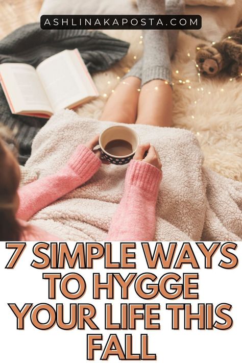 7 ways to add HYGGE to your routines this Fall — ASHLINA KAPOSTA Hygge Fall Decor, Hygge Fall, Fall Hygge, How To Hygge, Fur Furniture, Hygge Aesthetic, Living Simple, Hygge Living, Hygge Lifestyle