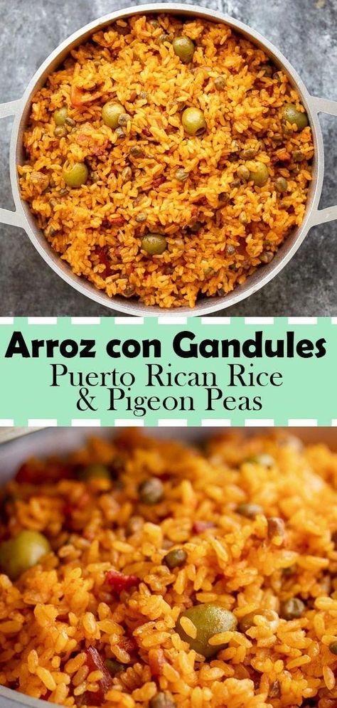 Puerto Rican Rice, Thanksgiving Dinner For Two, Sofrito Recipe, Recetas Puertorriqueñas, Puerto Rican Cuisine, Puerto Rican Dishes, Puerto Rico Food, Boricua Recipes, Thanksgiving Dinner Recipes