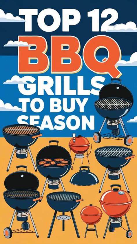 Unrivaled : Discover the ultimate outdoor cooking experience with our expertly curated list of the top 12 BBQ grills that will elevate your backyard BBQ game. Delicious Grill Recipes, Drum Smoker, Best Gas Grills, Pit Barrel Cooker, Bbq Games, Kamado Joe, Portable Grill, Weber Grill, Grilling Tips