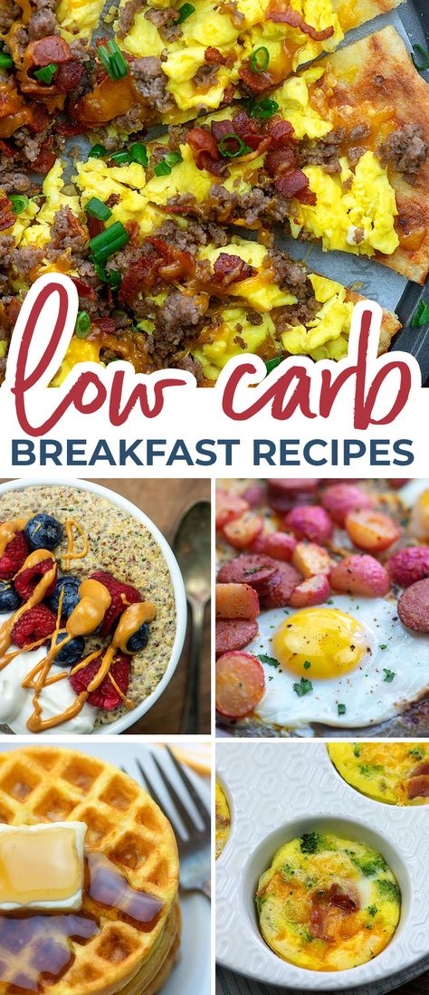 Best Low Carb Breakfast, No Carb Breakfast, Carb Breakfast Ideas, Low Sugar Breakfast, Low Carb Breakfast Ideas, Low Carb Breakfast Casserole, Healthy Low Carb Dinners, Eggs For Breakfast, Low Carb Low Fat Recipes