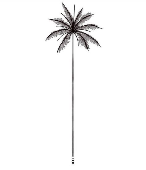 Palm Tree Spine Tattoo, Linear Tattoo Men, Palms Tattoo, Simbols Tattoo, Palm Tattoo, Beachy Tattoos, Tattoos Hand, Forearm Band Tattoos, Small Forearm Tattoos