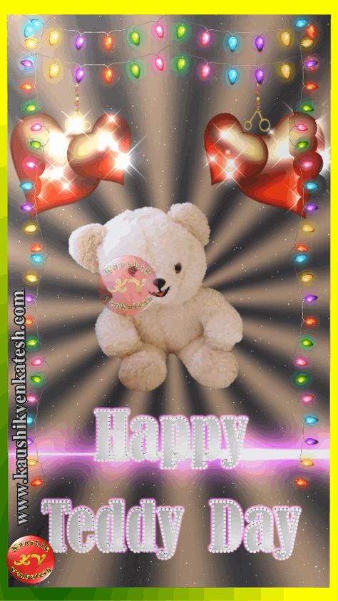 Happy Teddy Day GIF Download Happy Teddy Day, Teddy Day Images, Valentine Day Video, Happy Hug Day, Happy Valentines Day Wishes, Teddy Day, Valentines Day Wishes, Gif Images, Day Wishes