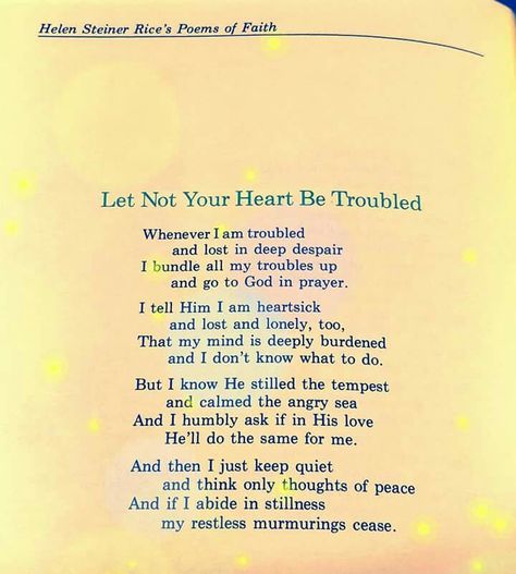 Helen Steiner Rice's poems of Faith. Helen Steiner Rice Poems Poetry, Bible Poems, Gospel Poetry, Helen Steiner Rice Poems, New Year Poem, Helen Steiner Rice, Christian Poems, Ladies Group, Mom Poems