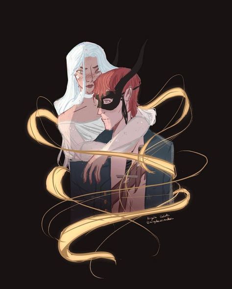 Lou Le Blanc & Reid Diggory on Instagram: “I’m so in love with this Lou & Reid artwork by @angelaanimates 😍😍 . PS— this is not a spoiler for Blood & Honey, as this is just a nod to a…” Dove Aesthetic, Fantasy Inspo, Gods And Monsters, Books Fanart, Book Fanart, Instagram Painting, Fantasy Stuff, Fantasy Theme, So In Love