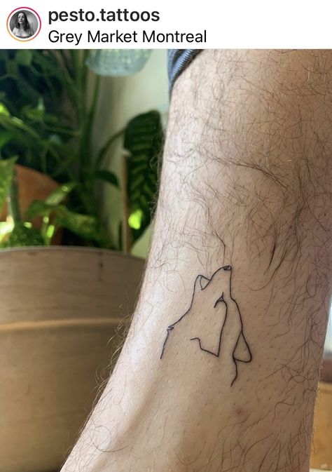 Alaska Themed Tattoos, Alaskan Malamute Tattoo, Malamute Tattoo, Alaska Tattoos, Alaskan Tattoos, Alaska Tattoo, Mini Tattoo, Ink Inspiration, Memorial Tattoo