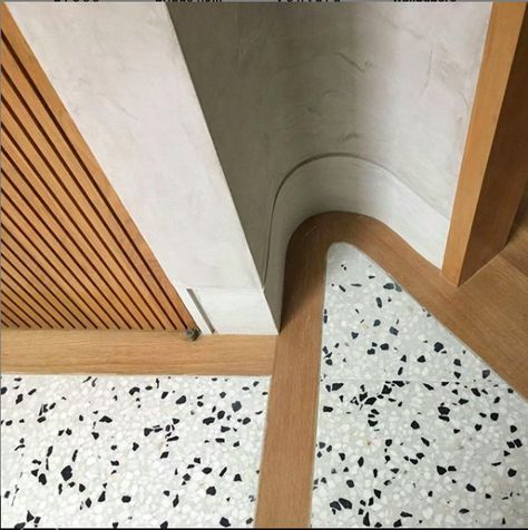 Terrazzo And Wood Floor, Wood And Marble Floor, Concrete Collaborative Terrazzo, Terazzo Floor, Terrazzo And Wood, Floor Detail, Marble Floor Tiles, Concrete Collaborative, Modern Terrazzo