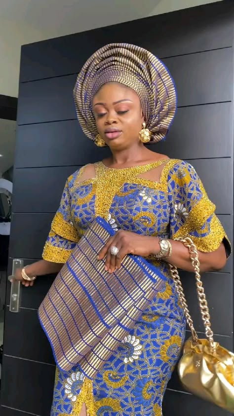 Long Shirt Gown Styles For Ladies, African Fashion Ankara Gown, Ankara Style For Owanbe, Owanbe Gown Styles For Lace, Latest Gown For Women, Styles For Gown Ankara, Ankara Styles For Married Women, Latest Ankara Asoebi Long Gown Styles, Ankara Owambe Gown Styles