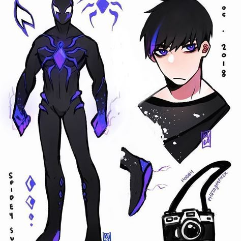 Spider Sona Art Male, Spiderverse Oc Male, Spider Oc Male, Spiderverse Oc, Spiderman Oc Art, Spiderman Oc, Animated Spider, Spiderman Web, Oc Manga