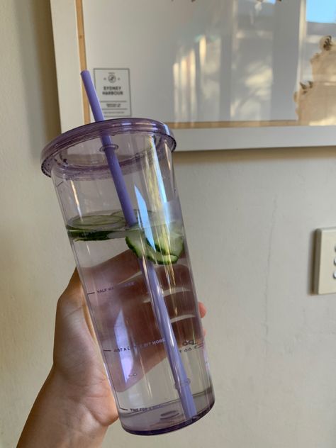 Water Cucumber, Healthy Aesthetic, Cucumber Water, Water Aesthetic, Iconic Wallpaper, Natural Colon Cleanse, Pretty Mugs, Water Tumbler, Water Water