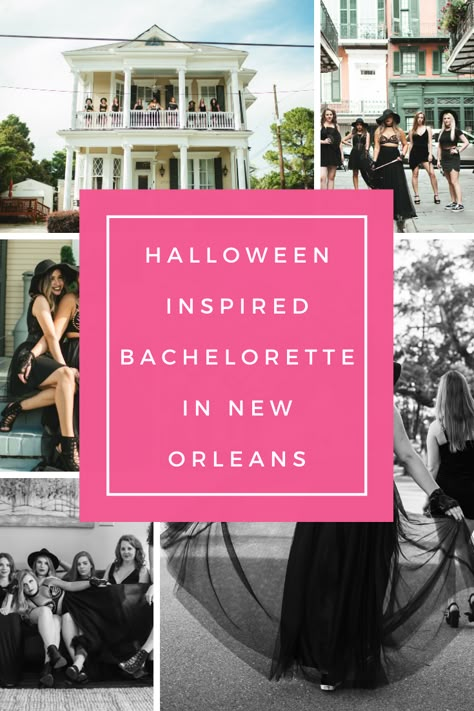 Got Your Bash | Party Planning Services Witch Themed Bachelorette Party Outfits, Witch Coven Bachelorette Party, Bachelorette Party Witch Theme, Witchy New Orleans Bachelorette Party, Salem Ma Bachelorette Party, Bachelorette Party Halloween Theme, Haunted Bachelorette Party, Coven Themed Bachelorette Party, New Orleans Bachelorette Party Theme