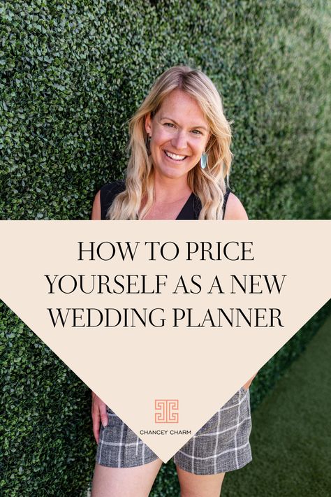 Every you need to know about pricing your services as a new planner. As a wedding planner mentor of 12+ years I know a thing or too about launching a wedding business. I'm sharing the system I have used in 13+ new locations, with new planners for pricing. Discover exactly what you should be charging as a wedding planner. Listen to the "How to become a wedding planner Podast", watch the video training on youtube or read the blog post! Wedding Coordinator Rehearsal Checklist, Wedding Planner Tips, Wedding Planner Outfit What To Wear, Wedding Coordinator Business, Venue Plans, Wedding Planner Aesthetic, Wedding Planner Outfit, Wedding Planner Packages, Become A Wedding Planner