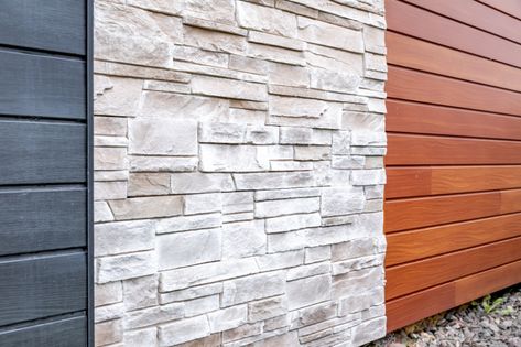 Sand Ledgestone Versetta Stone® | CSI ENG Versetta Stone Sand, Versetta Stone Fireplace, Versetta Stone Exterior, Ledgestone Wall, Versetta Stone, Office Exterior, Exterior Siding Options, Stone Siding Panels, Faux Stone Siding